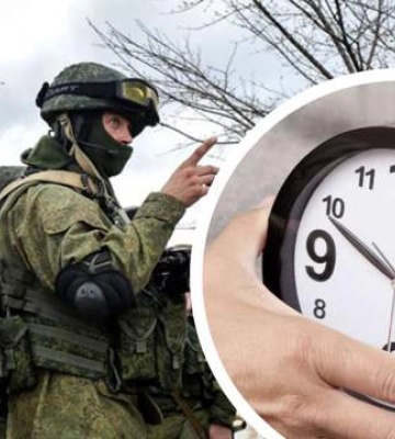 Россияне запретили жителям временно оккупированных территорий переводить часы на зимнее время