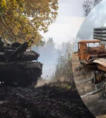 Генштаб о потерях оккупантов: в Херсонской области уничтожили колонну техники, в Запорожской — склад боеприпасов