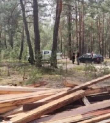 На Волині засудили осіб, які викрали пиломатеріали, призначені для будівництва зони відпочинку