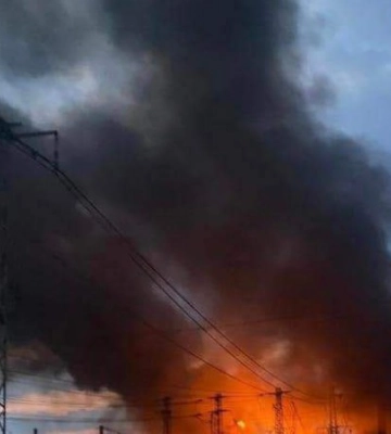 Внаслідок російського удару по Києву пошкоджено електрооб‘єкт, що живить 350 000 квартир