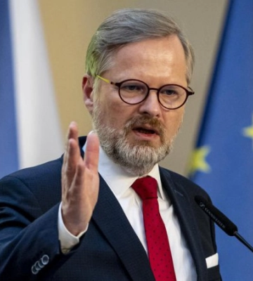 Прем&#039;єр Чехії Петр Фіала приїхав із візитом до Києва