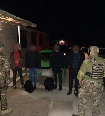 На Одещині затримали &quot;мандрівників&quot;, які хотіли незаконно виїхати з України, - ФОТО