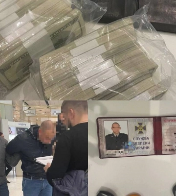 &quot;Гарантував&quot; уникнення санкцій РНБО за $500 тис.: СБУ затримала у Києві шахрая. ФОТОрепортаж