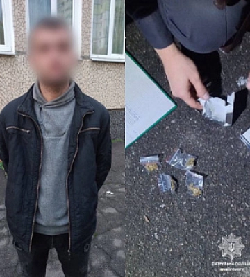 Ймовірні наркотики та пропозиція хабара: криворізькі патрульні перевірили містянина