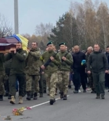 В Шацькій громаді провели в останню путь захисника з села Прип'ять