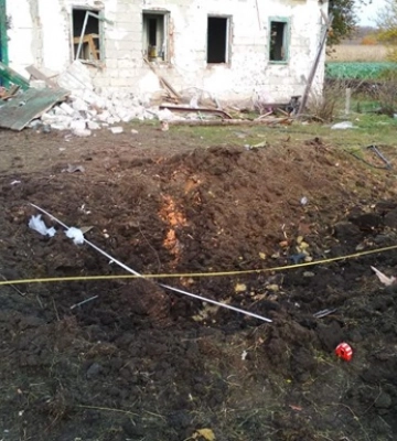 Житель Харківщини приніс додому частину ракети С-300: вона вибухнула