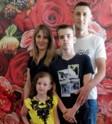 Родина Омельчаків з Оріхова прижилася у Дубно