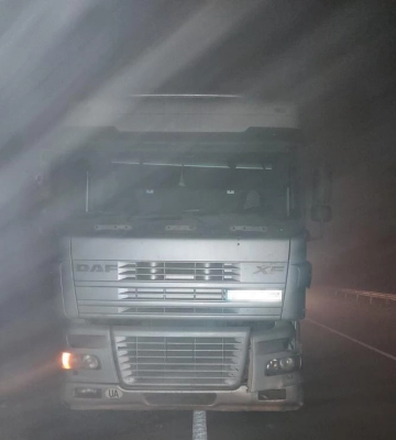 Вантажівка DAF убила пішохідку на Львівщині