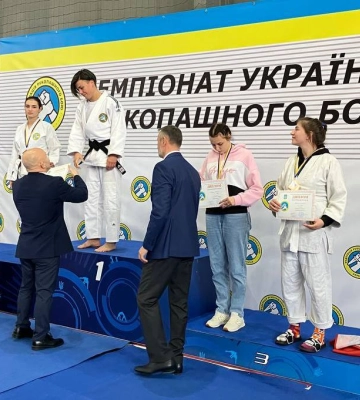 Криміналістка з Львівщини вдруге стала чемпіонкою України з рукопашного бою