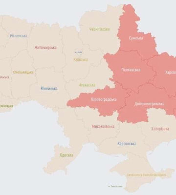 В Україні розпочалася масштабна повітряна тривога: є загроза запуску ракет