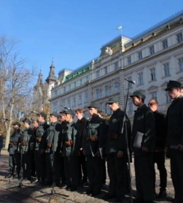 У Львові стрілецькими піснями відзначили річницю утворення ЗУНР