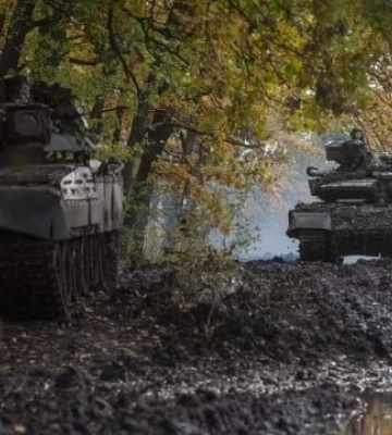 Карта бойових дій в Україні 27 жовтня