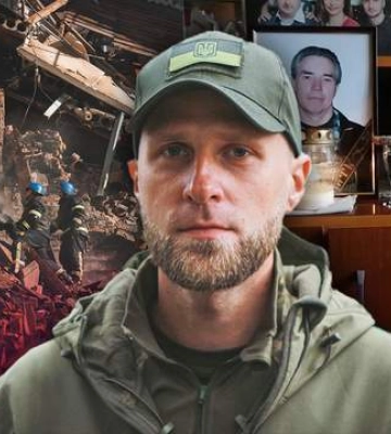 &quot;Ішов на фронт, щоб захистити&quot;: боєць втратив батьків від удару дрона-камікадзе по Києву