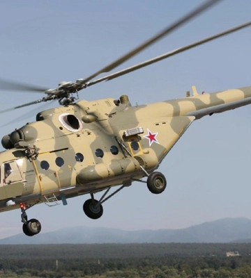 На Донеччині збили російські вертоліт Мі-8 та безпілотник