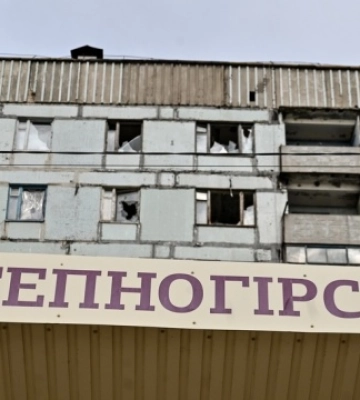 У прифронтовому Степногірську через обстріли вісім місяців немає води