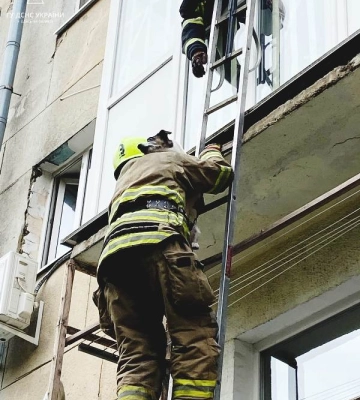 В Одесі з задимленої квартири врятували тварин