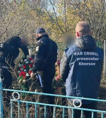 Эксгумированы тела расстрелянных супругов в Херсонской области