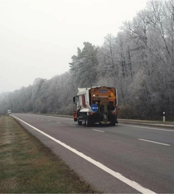 На Львівщині облаштовують пункти для відстою транспорту