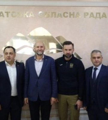 У Закарпатській облраді  стартувала зустріч із делегацією Естонської Республіки