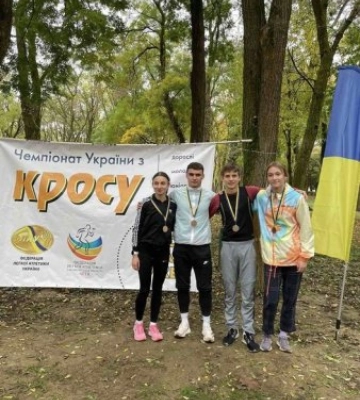 Легкоатлети з Мукачева у складі збірної представили Закарпатську область на Чемпіонаті України з кросу