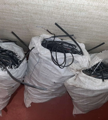 У Дніпропетровській області чоловік вкрав півкілометра кабелю