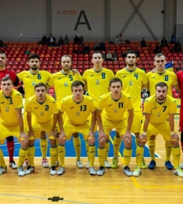 Названо склад збірної України з футзалу на матч відбору ЧС-2024 проти Косова