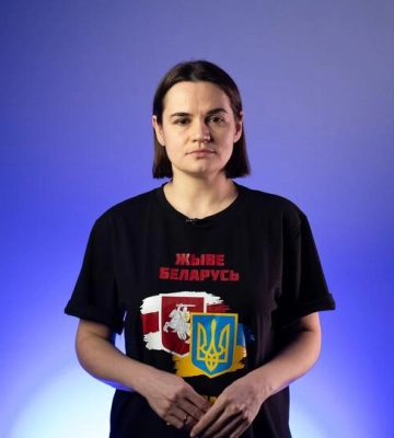Тихановская рассказала, на каких условиях может приехать в Киев