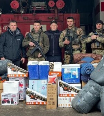 Фонд Едуарда Мкртчана передав у Бахмут електроінструмент і технічне обладнання