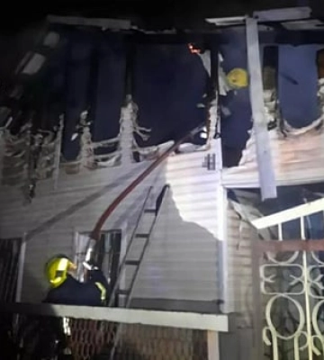 Рятувальники ліквідували пожежу у житловому будинку у Кривому Розі