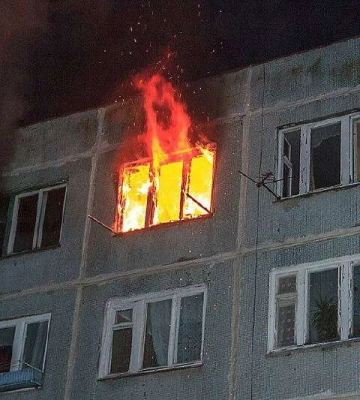 У Кривому Розі пожежа в квартирі забрала життя чоловіка