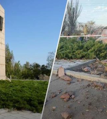 Залишилось тільки каміння: у Миколаєві підірвали обеліск &quot;Братська могила&quot;