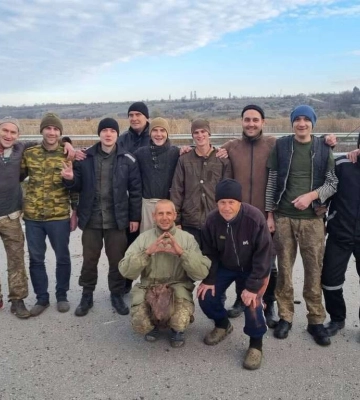 Нацгвардійці, тероборонівці та бійці ЗСУ: з російського полону повернулися більше 100 захисників