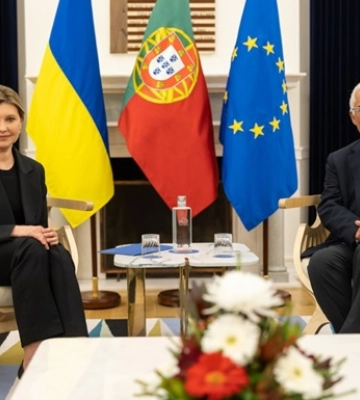 Зеленська зустрілася з прем&#039;єр-міністром Португалії