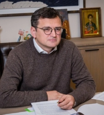 Кулеба показал главам МИД стран G7 обломок иранского дрона, атаковавшего Киев