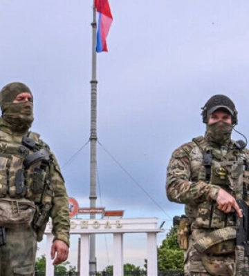 В Мелитополь прибыло очередное пополнение из числа мобилизованных россиян