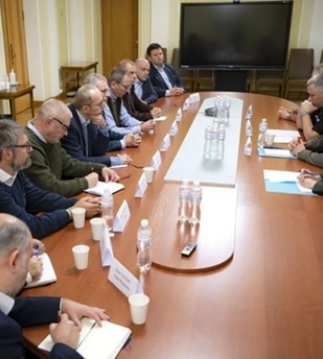 Ермак встретился с главами миссий стран НАТО