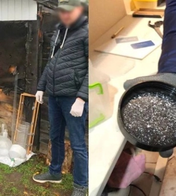 На Київщині &quot;накрили&quot; нарколабораторію, організовану екс-поліцейським