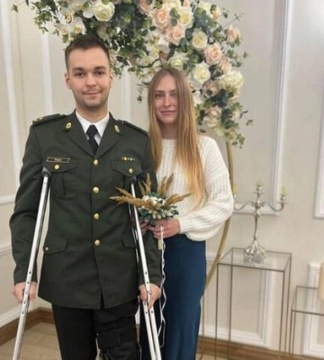 Легендарний український командир Хорус одружився