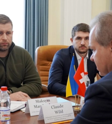 Посол Швейцарії заявив, що Одеса має бути включена до плану Маршала по відновленню України та стати інвестиційним хабом