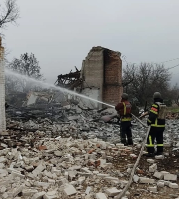 За сутки на Харьковщине произошел один пожар из-за обстрелов