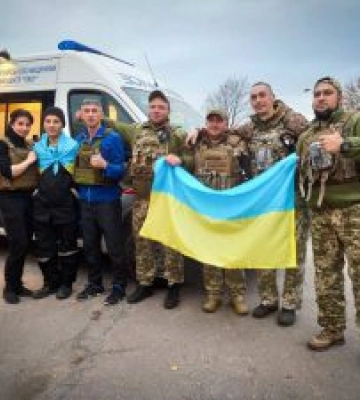Захисники повернулися додому