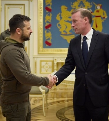 Зеленський зустрівся з Салліваном і вручив йому орден князя Ярослава Мудрого