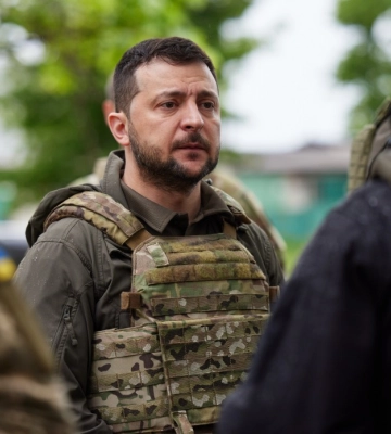 Зеленський: найбільш жорстокі бої зараз тривають в районі Бахмута і Соледара