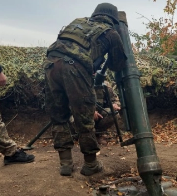 Пограничники показали, как уничтожили блиндаж с россиянами в Донецкой области