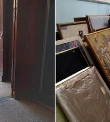 У Херсоні окупанти пограбували художній музей - картини фурами вивезли до Криму: фото