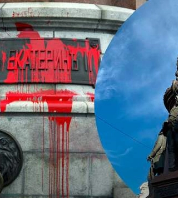 Це була кривава історія – їй не місце в нас, – Братчук про демонтаж пам&#039;ятника Катерині ІІ