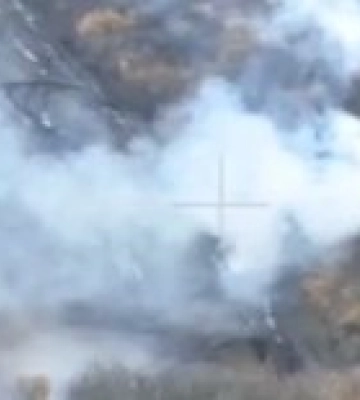 В Генштабе ВСУ показали видео боя, в котором украинские защитники уничтожили российский танк (Видео)