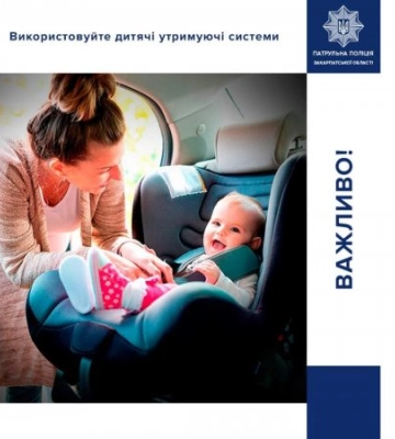 Безпека дітей — відповідальність батьків - Патрульна поліція Закарпаття