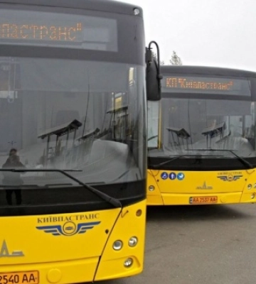 У Києві через дорожні роботи змінили рух автобуса № 55