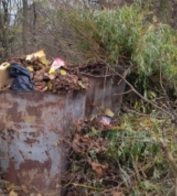 Смітник на пів вулиці: у місті на Рівненщині жителі скаржаться на хаос зі сміттям